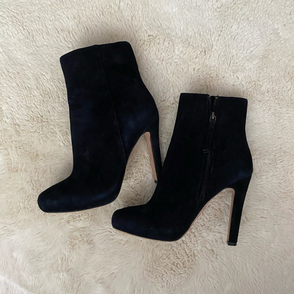 Currently Not Available.Jean-Michel Cazabat suede ankle bootie. Size 35